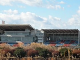 向こう正面からみるスタンド風景