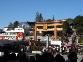 二荒山神社の大鳥居